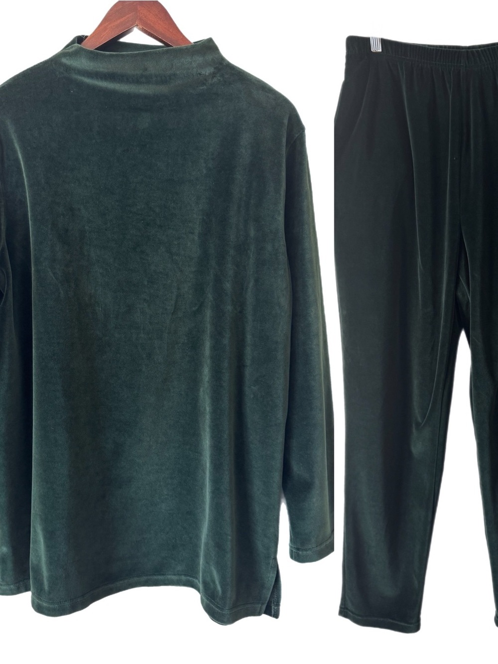 JONESWEAR 2 Piece Velour Loungewear Set Athleisure Sz L